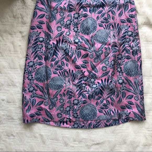 J. Crew X Abigail Borg Printed Silk Slip Skirt - Picture 4 of 7